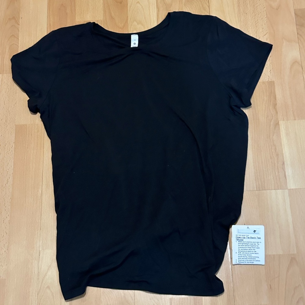 Brand New Lululemon Black Tee